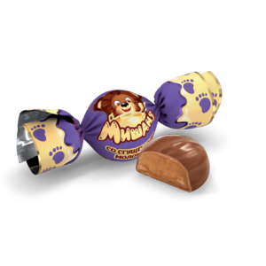 Конфеты "Мишаня" со сгущенным молоком 1кг