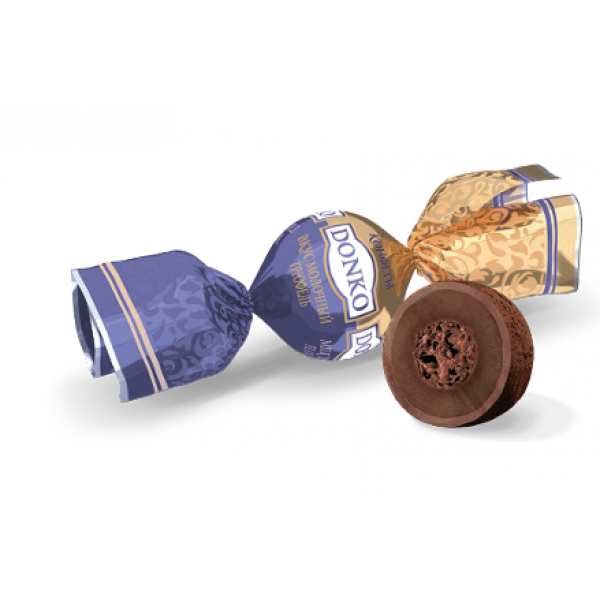 Купить Конфеты "Донко" вкус молочный трюфель 1кг Купить Конфеты "Донко" вкус молочный трюфель 1кг