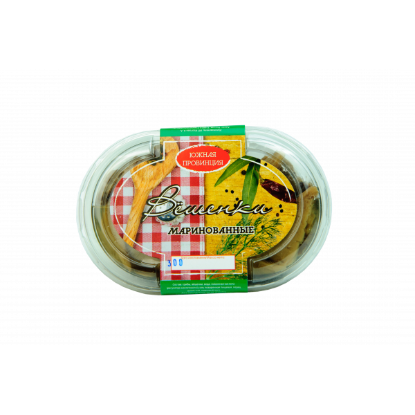 Купить Грибы маринованные (вёшенки) 450 гр. 1/10 Купить Грибы маринованные (вёшенки) 450 гр. 1/10