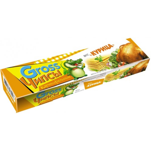 Купить Чипсы "Gross" курица 40гр Купить Чипсы "Gross" курица 40гр