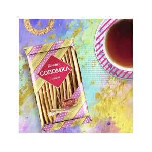 Соломка сладкая, неглазированная "Тимоша" 100гр