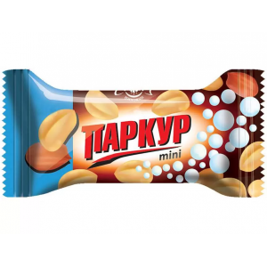 A103 Конф. глазир. с мягким грильяж. корп. "Паркур"mini кар-ль с арахисом и возд.рисом фас. 1кг/4шт