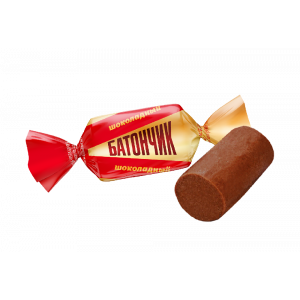 P129 Конфеты неглазир.с пралин корп."Батончик шоколадный" 1кг/5