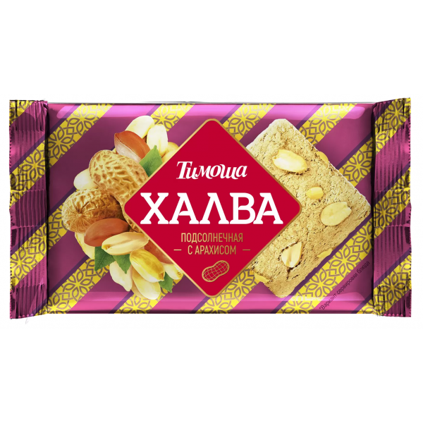 Купить Халва арахисовая "Тимоша" 250гр Купить Халва арахисовая "Тимоша" 250гр