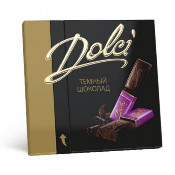 Купить 9165 Шоколад "Dolci" темный 40гр 1/44 Купить 9165 Шоколад "Dolci" темный 40гр 1/44