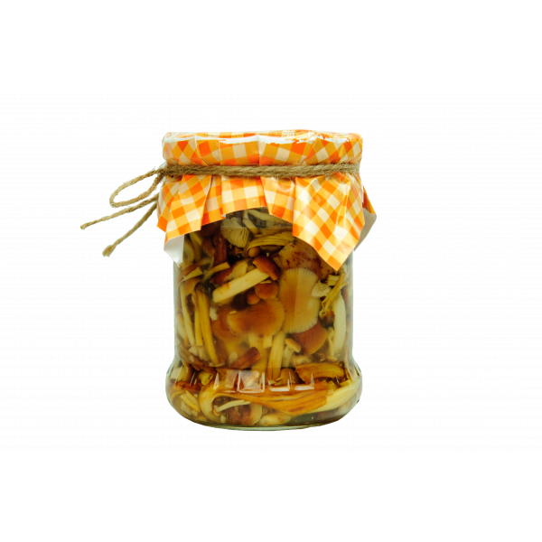 Купить Грибы маринованные опята 500 гр. стекло (платок) 1/12 Купить Грибы маринованные опята 500 гр. стекло (платок) 1/12