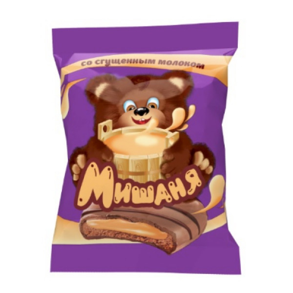 Купить Тарталетки "Мишаня" со сгущенным молоком 1,4кг Купить Тарталетки "Мишаня" со сгущенным молоком 1,4кг