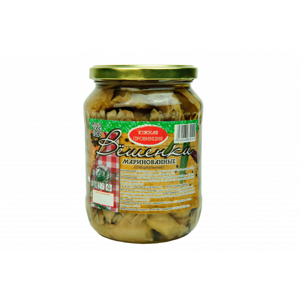 Купить Грибы маринованные специальные (вешенки) 700 гр. стекло 1/12 Купить Грибы маринованные специальные (вешенки) 700 гр. стекло 1/12