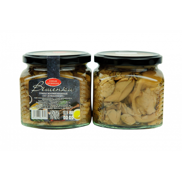 Купить Грибы маринованные по-домашнему (вёшенки) 390 мл стекло 1/6 Купить Грибы маринованные по-домашнему (вёшенки) 390 мл стекло 1/6