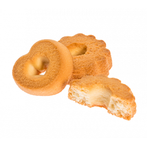 432 Печенье сдобное "Песочное" (форма цветочек) 3кг