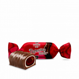 Карамель глазированная с ликерной начинкой Варенька шоколадная 1кг