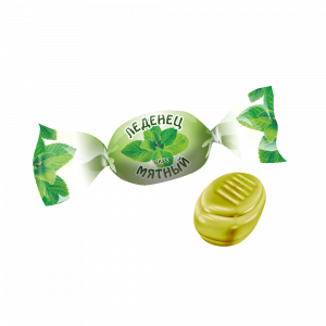 SFL104 Карамель леденцовая "Леденец классический" вкус Мятный 1кг/5 шт