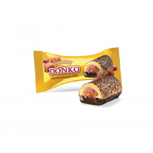 Мини-рулет бисквитный "DonKo" карамельный вкус 2,1кг