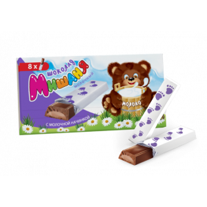 Шоколад "Мишаня" с молоком 90гр
