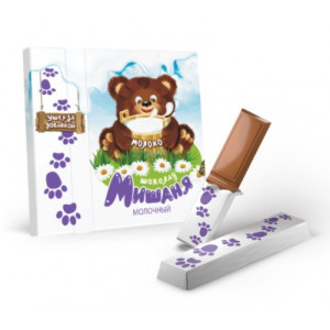 Шоколад "Мишаня" молочный 40гр