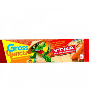 Чипсы "Gross" утка по-пекински 40гр/25