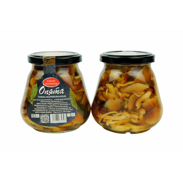 Купить Грибы маринованные опята 260 гр. стекло 1/6 Купить Грибы маринованные опята 260 гр. стекло 1/6